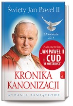 Święty Jan Paweł II. Kronika kanonizacji. Wydanie pamiątkowe. Album + film