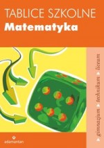 Tablice szkolne. Matematyka. Gimnazjum / technikum / liceum