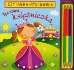 Czytanka-Rysowanka. Tęczowa księżniczka+komplet kredek