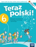 Teraz polski! Klasa 6, szkoła podstawowa. Język polski. Podręcznik + dodatek