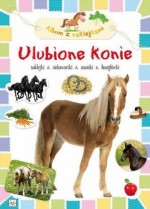 Ulubione konie - Album z naklejkami