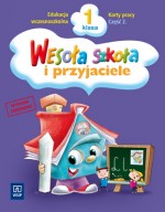 Wesoła szkoła i przyjaciele. Klasa 1, szkoła podstawowa, część 2. Karty pracy