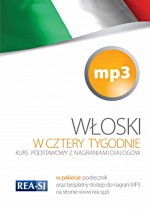 Włoski w 4 tygodnie. kurs podstawowy + MP3