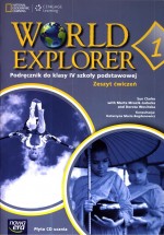 World Explorer 1. Klasa 4, szkoła podstawowa. Język angielski. Zeszyt ćwiczeń (+CD)