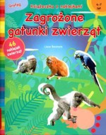 Zagrożone gatunki zwierząt. Książeczka z naklejkami