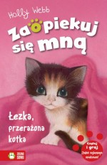 Zaopiekuj się mną. Łezka. Przerażona kotka