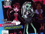 Zeszyt papierów kolorowych, samoprzylepnych Monster High. 8 kolorów