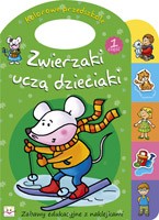 Zwierzaki uczą dzieciaki - część 1. Zabawa edukacjyna z naklejkami