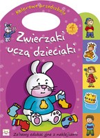 Zwierzaki uczą dzieciaki - część 4. Zabawa edukacjyna z naklejkami